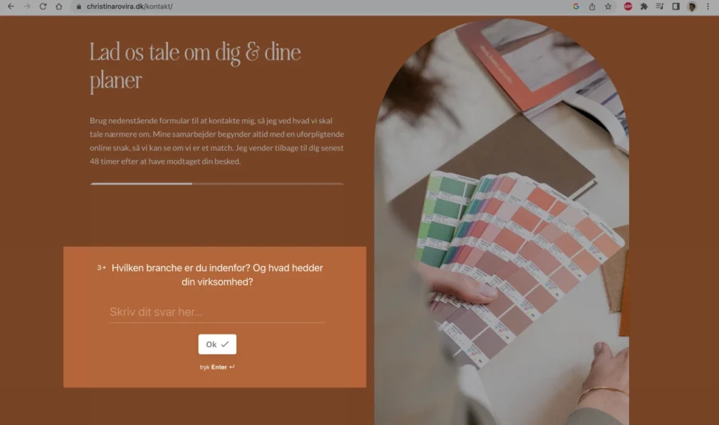 kontaktformular christina rovira